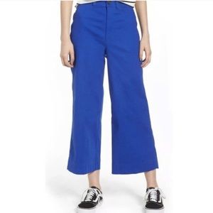 Madewell Emmet wide leg crop pant